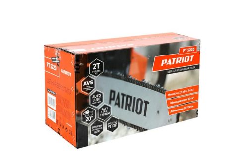 Пила цепная бензиновая Patriot PT 5220