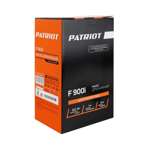 Насос дренажный PATRIOT F 900i