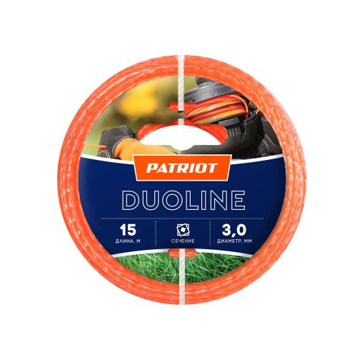 Леска Patriot Duoline D 3,0 мм L 15 м