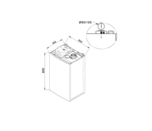 Котел газовый настенный BAXI NUVOLA-3 Comfort 240 Fi (двухконтурный, закрытая камера сгорания)