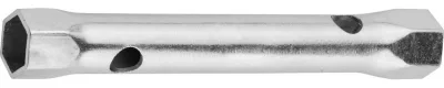 ЗУБР 17 х 19 мм, хромированный, ключ торцовый трубчатый 27162-17-19