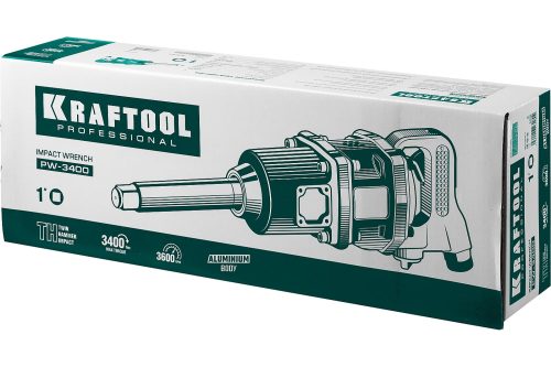 KRAFTOOL 1", 3000 Нм ударный пневматический гайковерт PW-3000 64200