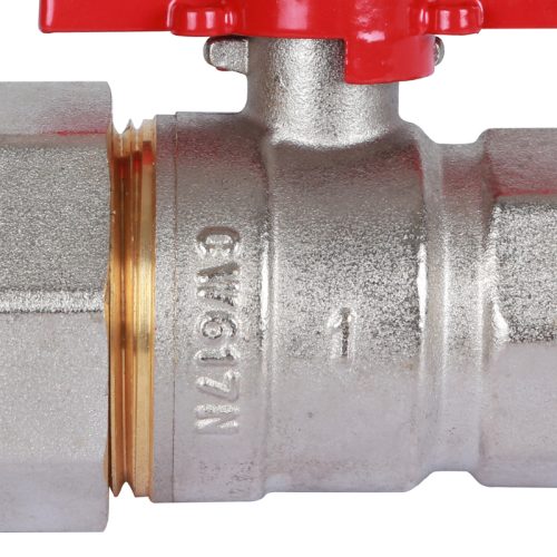 RBV-0005-0510225 ROMMER Шаровой кран с американкой 1" ВН/НР, ручка бабочка