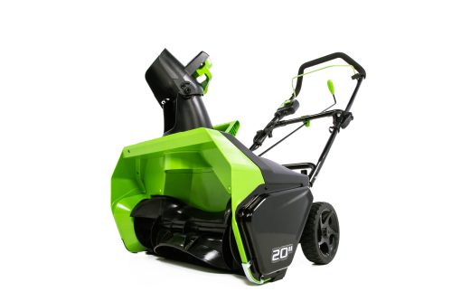 Бесщеточный аккумуляторный снегоуборщик Greenworks GD60STK4 (c АКБ 4АЧ и ЗУ) 2602407UB