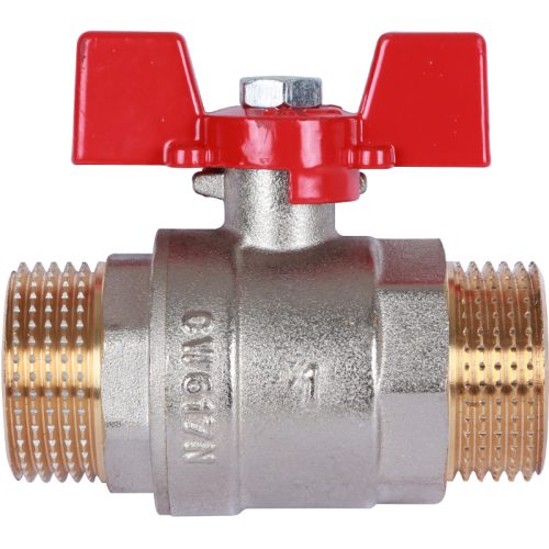 RBV-0007-0410225 ROMMER Шаровой кран 1" НР/НР, ручка бабочка