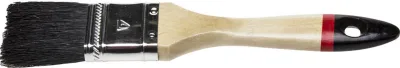STAYER 38 мм, 1,5", щетина натуральная чёрная, деревянная ручка, кисть плоская UNIVERSAL-EURO 01022-038