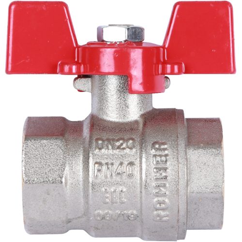 RBV-0003-0110220 ROMMER Шаровой кран 3/4" ВН/ВН, ручка бабочка