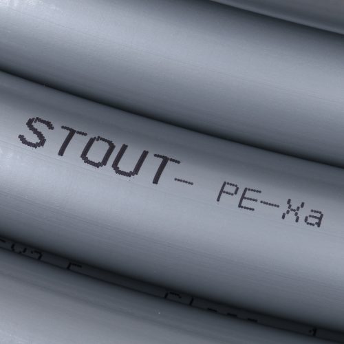 SPX-0001-002535 STOUT 25х3,5 (бухта 50 метров) PEX-a труба из сшитого полиэтилена с кислородным слоем, серая