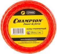 Корд триммерный Twisted Square (2.0 мм; 15 м; витой квадрат) CHAMPION C7002