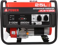 Портативный бензиновый генератор A-iPower A3100