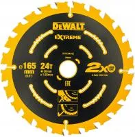 Диск пильный по дереву (165х20 мм; 24) DeWALT DT 10300