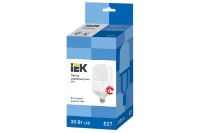 Лампа IEK LED, HP, 30вт, 230В, 6500К, E27 LLE-HP-30-230-65-E27