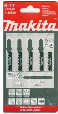 Пилки для лобзика Makita A-85690