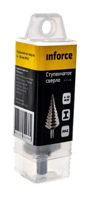 Inforce ступенчатое сверло 4-30мм M42 11-01-490