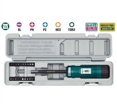 KRAFTOOL динамометрическая отвертка 1-8 Нм в боксе 64030