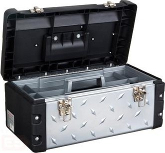 ЗУБР 470 x 240 x 215 мм (18"), металлический, ящик для инструментов СПЕЦ 38155-18 Профессионал