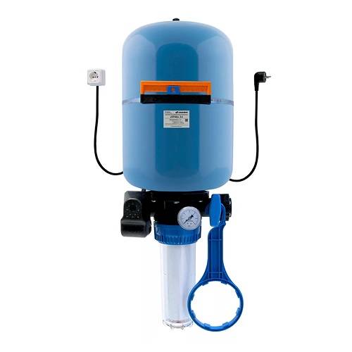 Фото Гидроаккумулятор с блоком автоматики ДЖИЛЕКС Краб 50 50 л вертикальная установка Гидроаккумулятор с блоком автоматики ДЖИЛЕКС Краб 50 50 л вертикальная установка