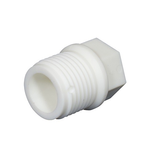 Фото Заглушка с наружной резьбой KALDE - 3/4" (для полипропиленовых труб, цвет белый) Заглушка с наружной резьбой KALDE - 3/4" (для полипропиленовых труб, цвет белый)