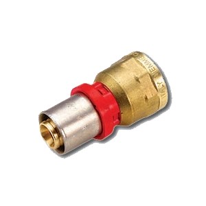 Переход на внутреннюю резьбу Tiemme 1652 - 16x2.0 x 1/2" (прессовой, для металлопластиковых труб)