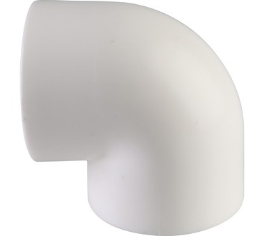 Фото 9000000340 Политэк d=40 Угольник 90* для полипропиленовых труб под сварку (цвет белый) 9000000340 Политэк d=40 Угольник 90* для полипропиленовых труб под сварку (цвет белый)