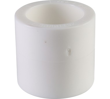 Муфта Политэк d=32 для полипропиленовых труб под сварку (цвет белый)