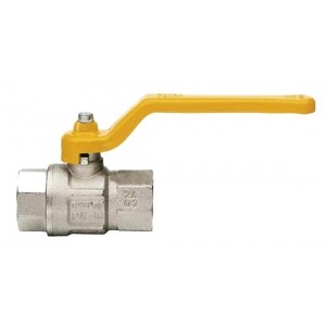 Фото Кран шаровой полнопроходной ITAP LONDON 066 - 1/2" (ВР/ВР, PN5, ручка-рычаг желтая, для газа) Кран шаровой полнопроходной ITAP LONDON 066 - 1/2" (ВР/ВР, PN5, ручка-рычаг желтая, для газа)