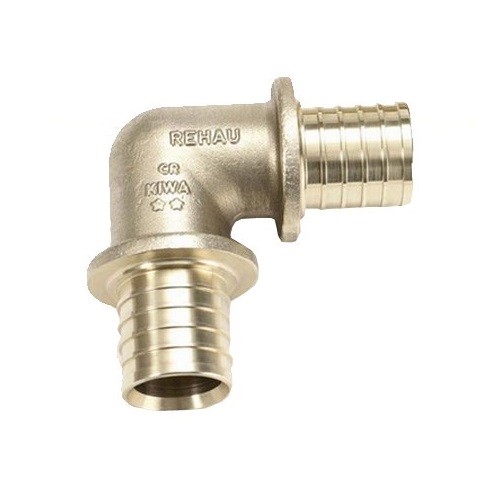 Фото Отвод 90° REHAU RX - 50 (бронза, для труб из сшитого полиэтилена RAUTITAN) Отвод 90° REHAU RX - 50 (бронза, для труб из сшитого полиэтилена RAUTITAN)