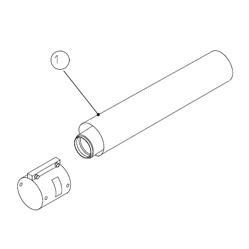 Фото Труба для коаксиального дымохода Protherm D80/125 мм, длина 2 м (для котлов ГЕПАРД 2015, ПАНТЕРА) Труба для коаксиального дымохода Protherm D80/125 мм, длина 2 м (для котлов ГЕПАРД 2015, ПАНТЕРА)