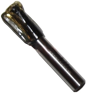 Фреза пазовая (6х19 мм; 2 лезвия; хвостовик 8 мм) Makita D-10051