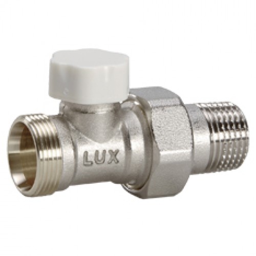 Клапан ручной регулировки прямой LUXOR DD 131 - 1/2" (резьба метрическая, для металлопласт. труб)