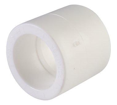 Муфта Политэк d=32 для полипропиленовых труб под сварку (цвет белый)