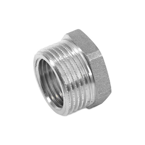 SFT-0029-000138 STOUT Футорка никелированная 1"X3/8