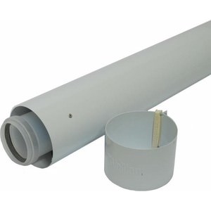 303802 Vaillant Труба 1,0 м  DN 60/100 белая