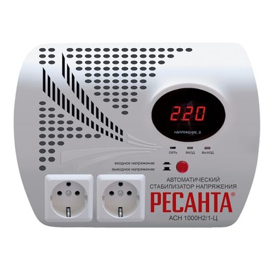 Стабилизатор напряжения Ресанта АСН 1000 Н2/1-Ц