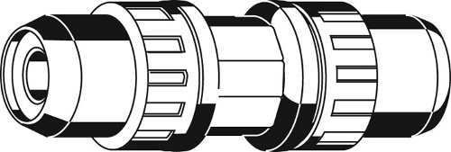 Соединитель "ШиреФит" (16 мм) для трубопровода Зубр 51490-16