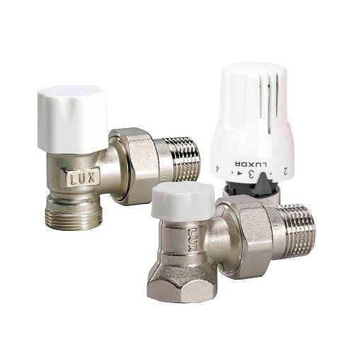 Комплект термостатический угловой LUXOR КТ 202 - 3/4"