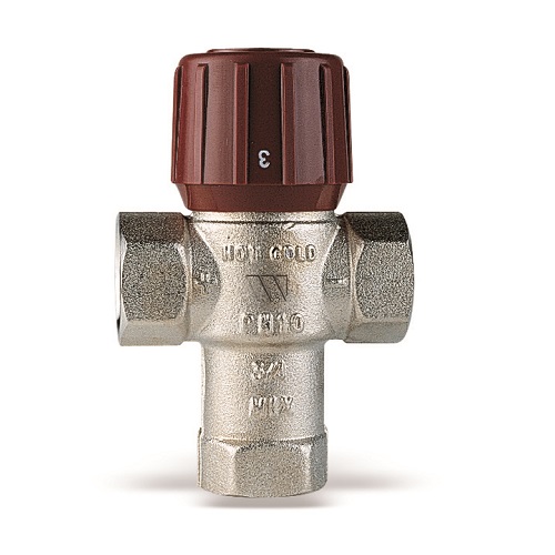 Клапан термостатический смесительный WATTS AQUAMIX 61C - 1/2' (ВР, регулировка 32-50°C)