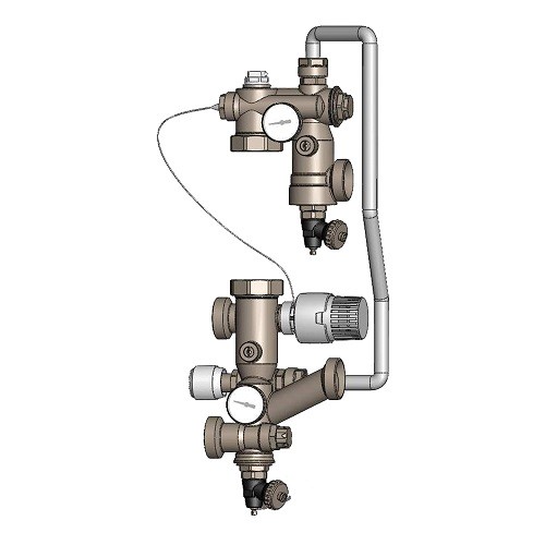 Группа регулировочная LUXOR GM 1192 - для насосов G1" x 180мм (с креплениями SC496))