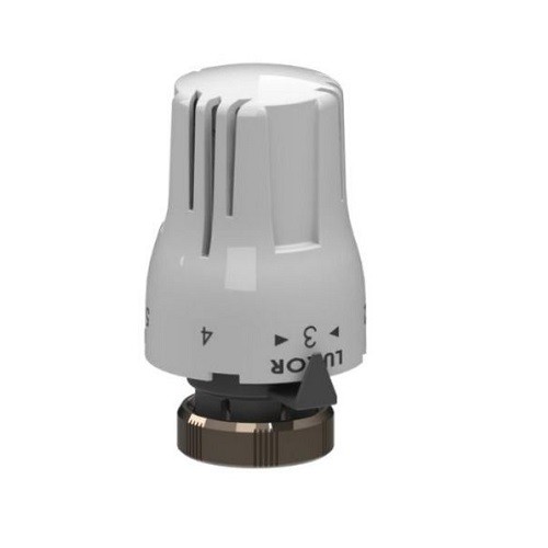 Головка термостатическая LUXOR TT 3000 - M30x1.5 (регулировка 6-30°C, цвет белый)