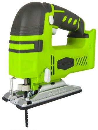 Фото Аккумуляторный лобзик Greenworks G24JS 3600707 Аккумуляторный лобзик Greenworks G24JS 3600707