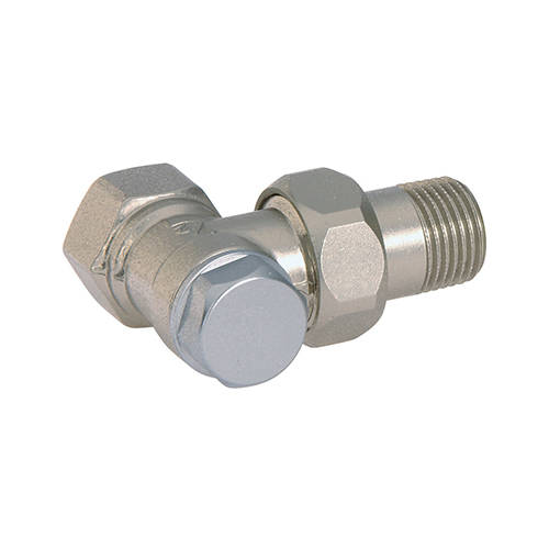 Клапан запорный угловой Viessmann - 1/2" (со сливным вентилем)