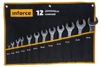 Inforce Набор рожковых ключей 12 предметов 06-05-44