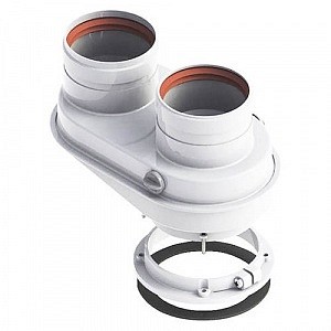 Viessmann 7194859 Присоединительный элемент котла (параллельный) с 60/100 на 80/80 мм