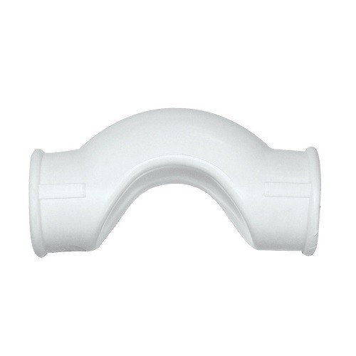 Обвод короткий KALDE - 25 (для полипропиленовых труб под пайку, цвет белый)