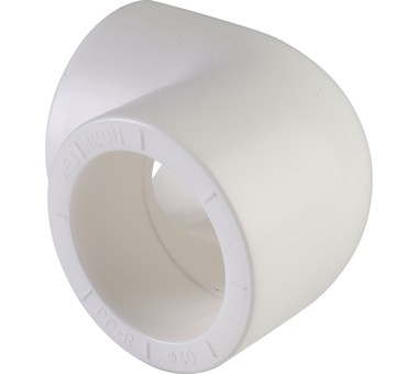 Фото 9000000340 Политэк d=40 Угольник 90* для полипропиленовых труб под сварку (цвет белый) 9000000340 Политэк d=40 Угольник 90* для полипропиленовых труб под сварку (цвет белый)