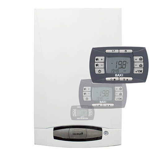 Котел газовый настенный BAXI NUVOLA-3 Comfort 320 Fi (двухконтурный, закрытая камера сгорания)
