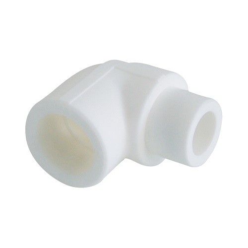 Отвод 90° KALDE - 20 (под пайку внутренняя/наружная для полипропиленовых труб, цвет белый)