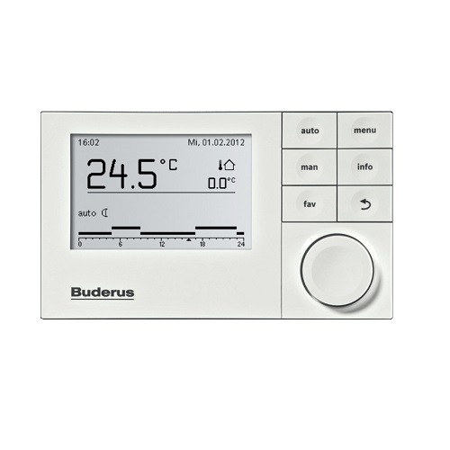 Фото Пульт управления настенным котлом Buderus Logamatic RC200 Пульт управления настенным котлом Buderus Logamatic RC200