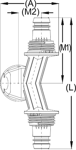 Заглушка "ШиреФит" (20 мм; внутренняя резьба) для трубопровода Зубр 51511-20