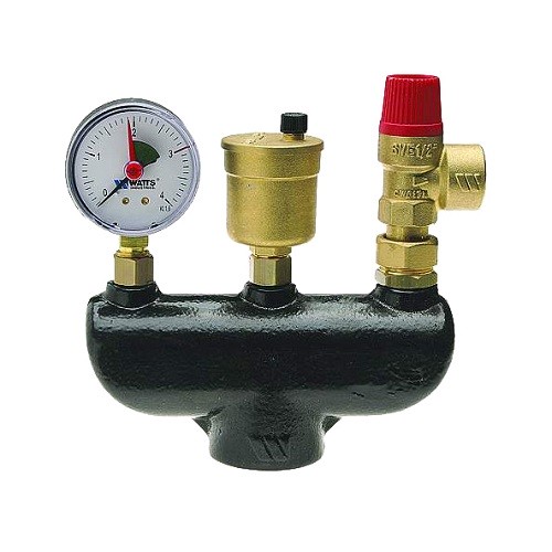 Группа безопасности котла WATTS KSG 30 G (консоль чугунная, для систем до 50 кВт)